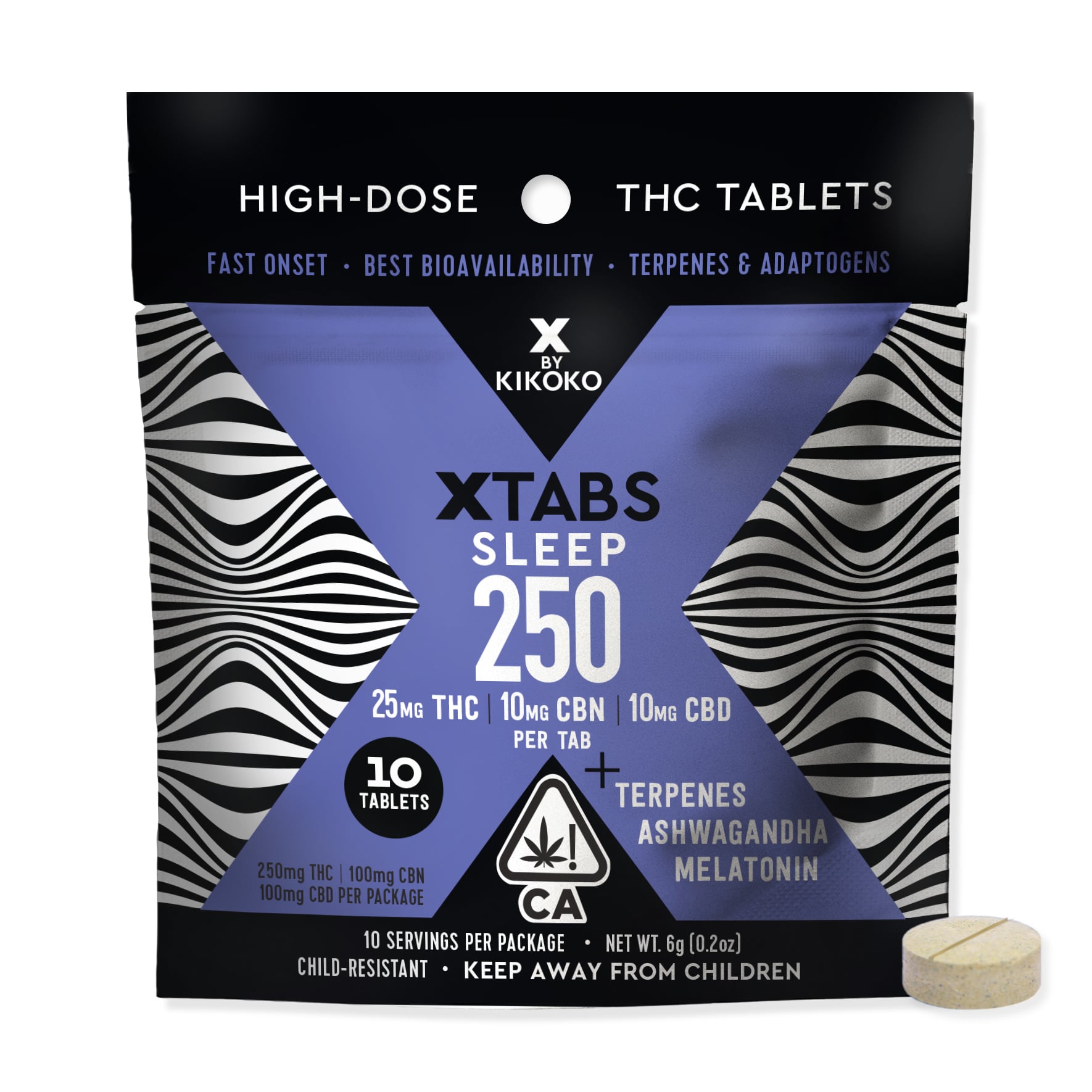 Sleep [10pk] (100mg CBD/250mg THC/100mg CBN)