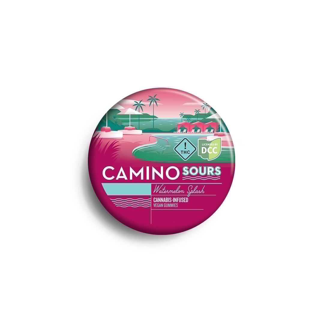 WATERMELON SPLASH SOURS - GUMMIES - [100MG] - 10PK