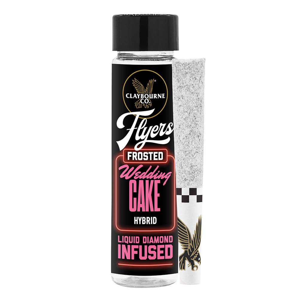 Wedding Cake (1g) - Diamond Frosted Flyers Pre-Rolls Wedding Cake (1g) - Diamond Frosted Flyers Pre-Rolls
