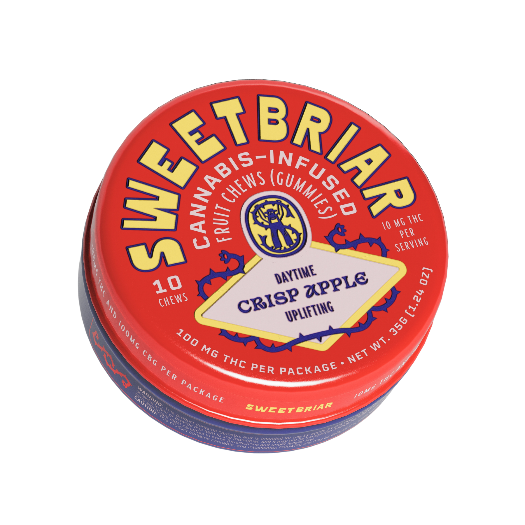 1:1 Crisp Apple [10pk] (100mg THC/100mg CBG)