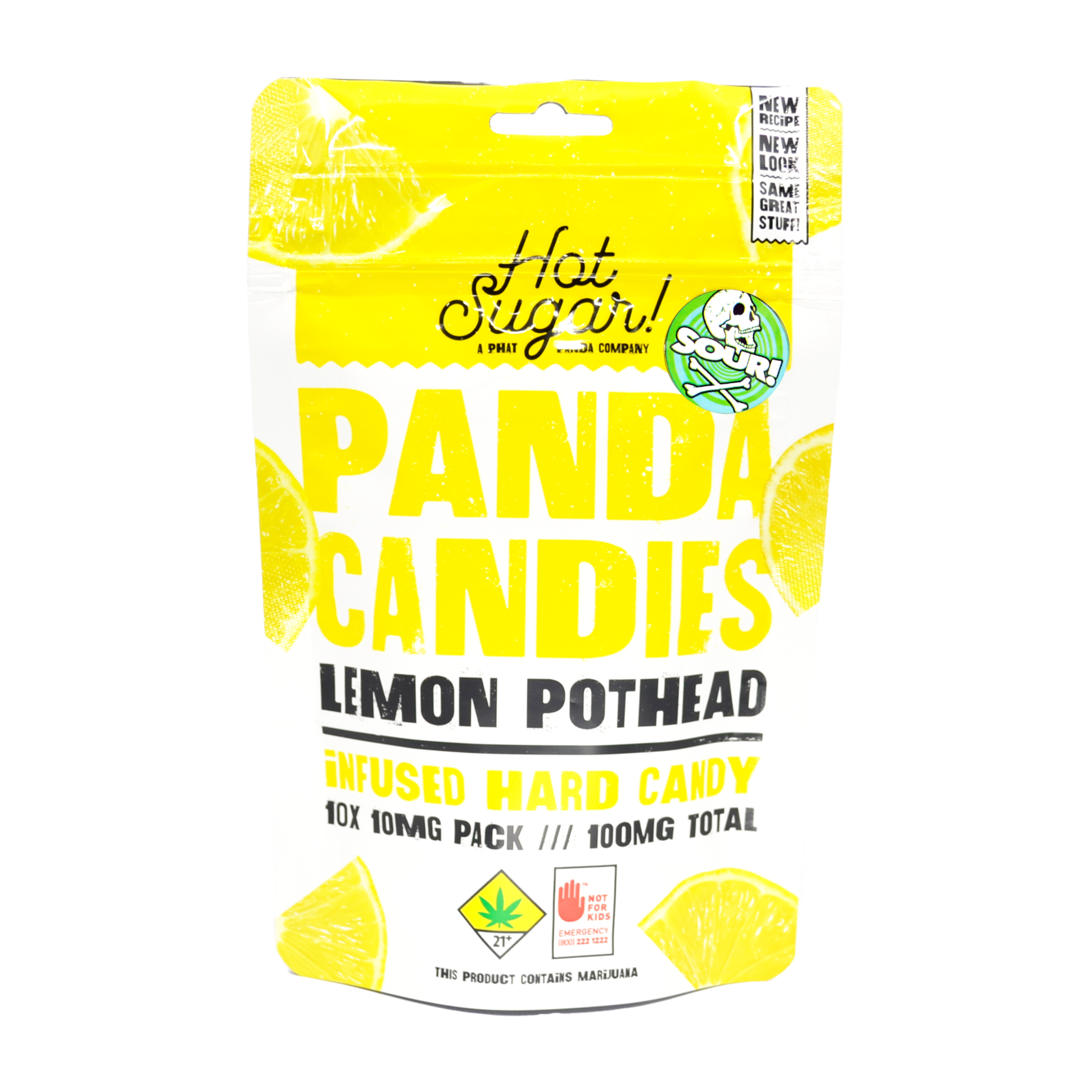 Sour Lemon Pothead [10pk] (100mg)