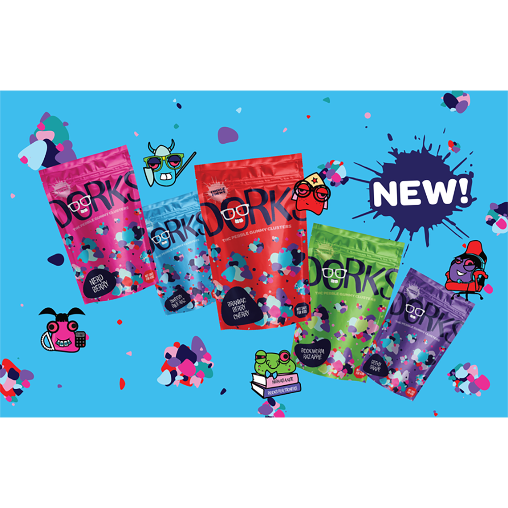 Shop Dweeby Blue Raz [10pk] (200mg) | Prosper Cannabis Company