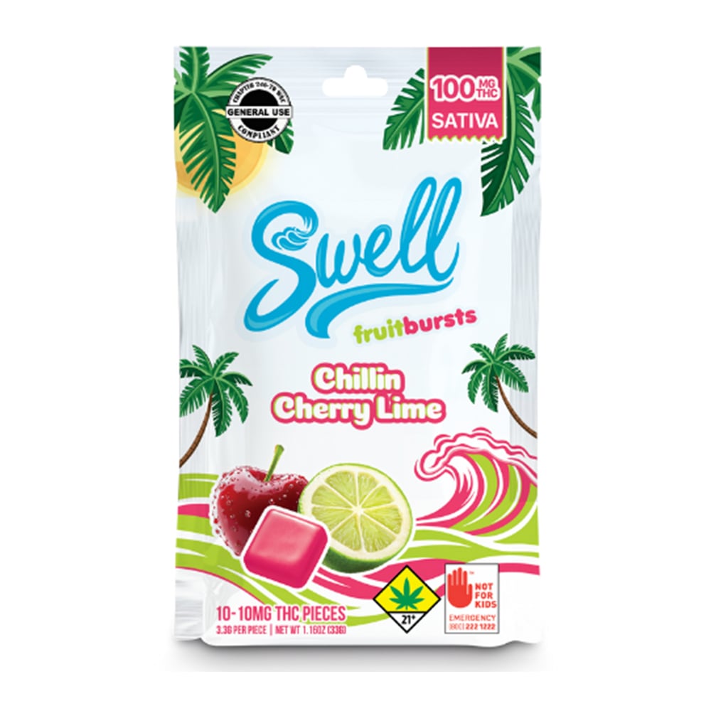 Chillin Cherry Lime - Sativa [10pk] (100mg)