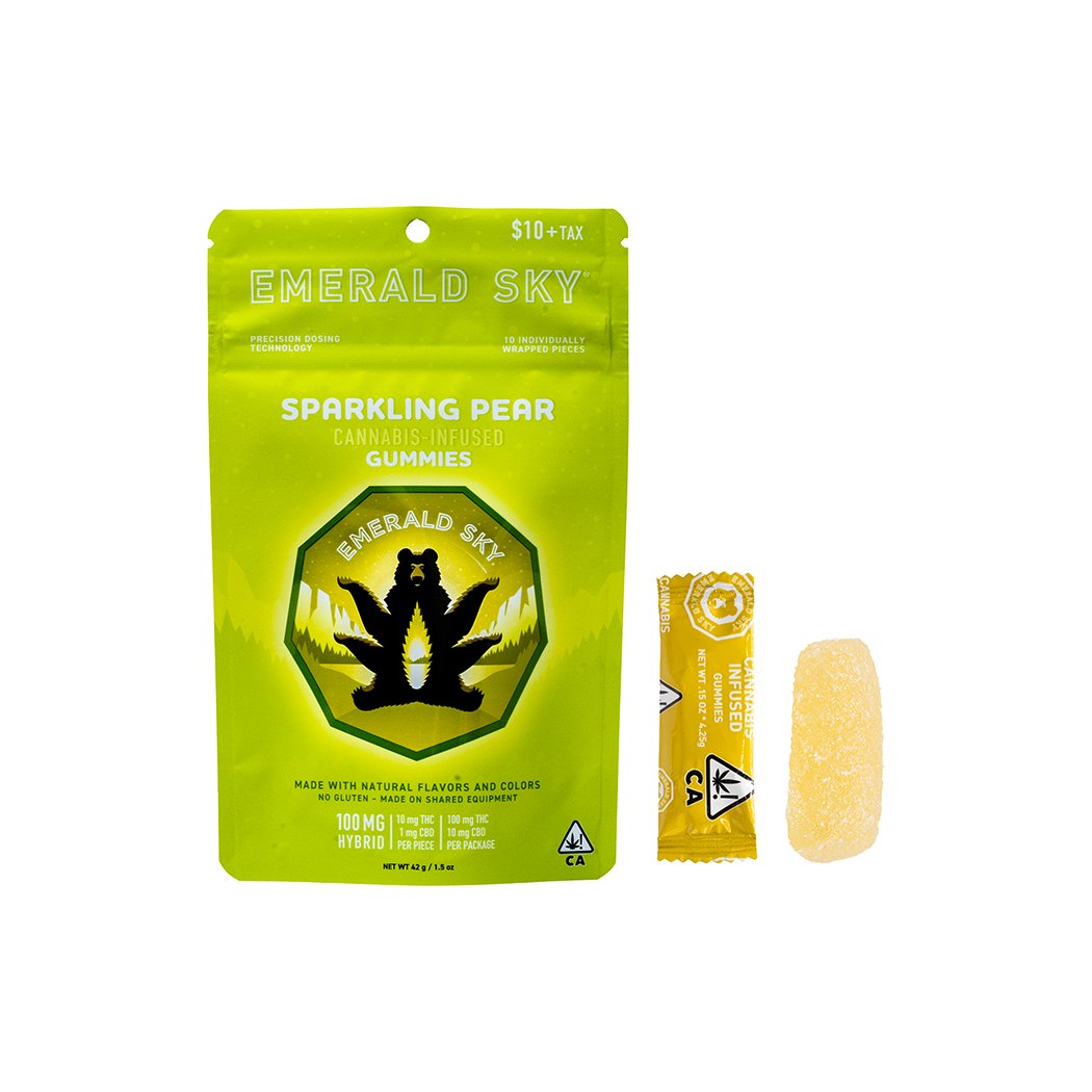 Shop Sparkling Pear | 10pk/10mg - 100mg | Hybrid