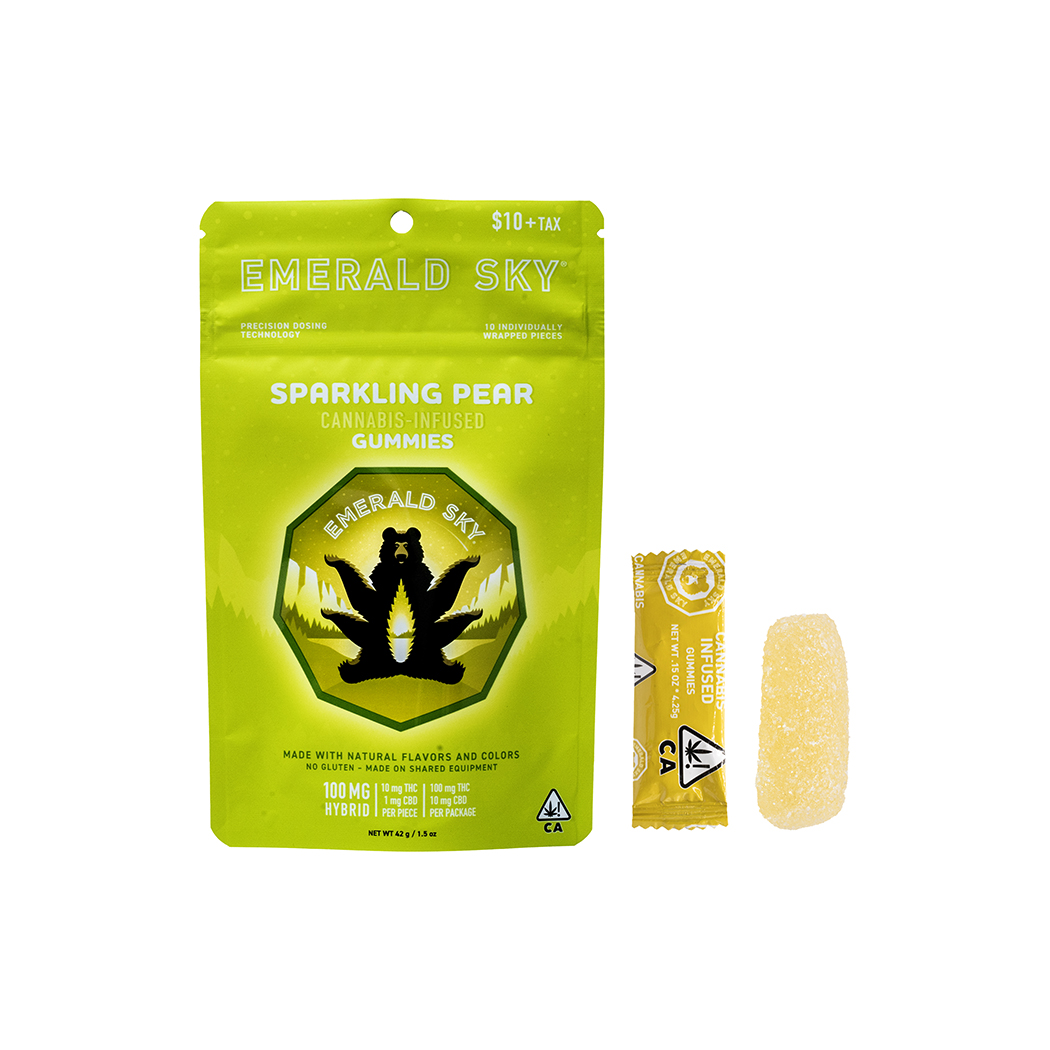 Sparkling Pear | 10pk/10mg - 100mg | Hybrid |