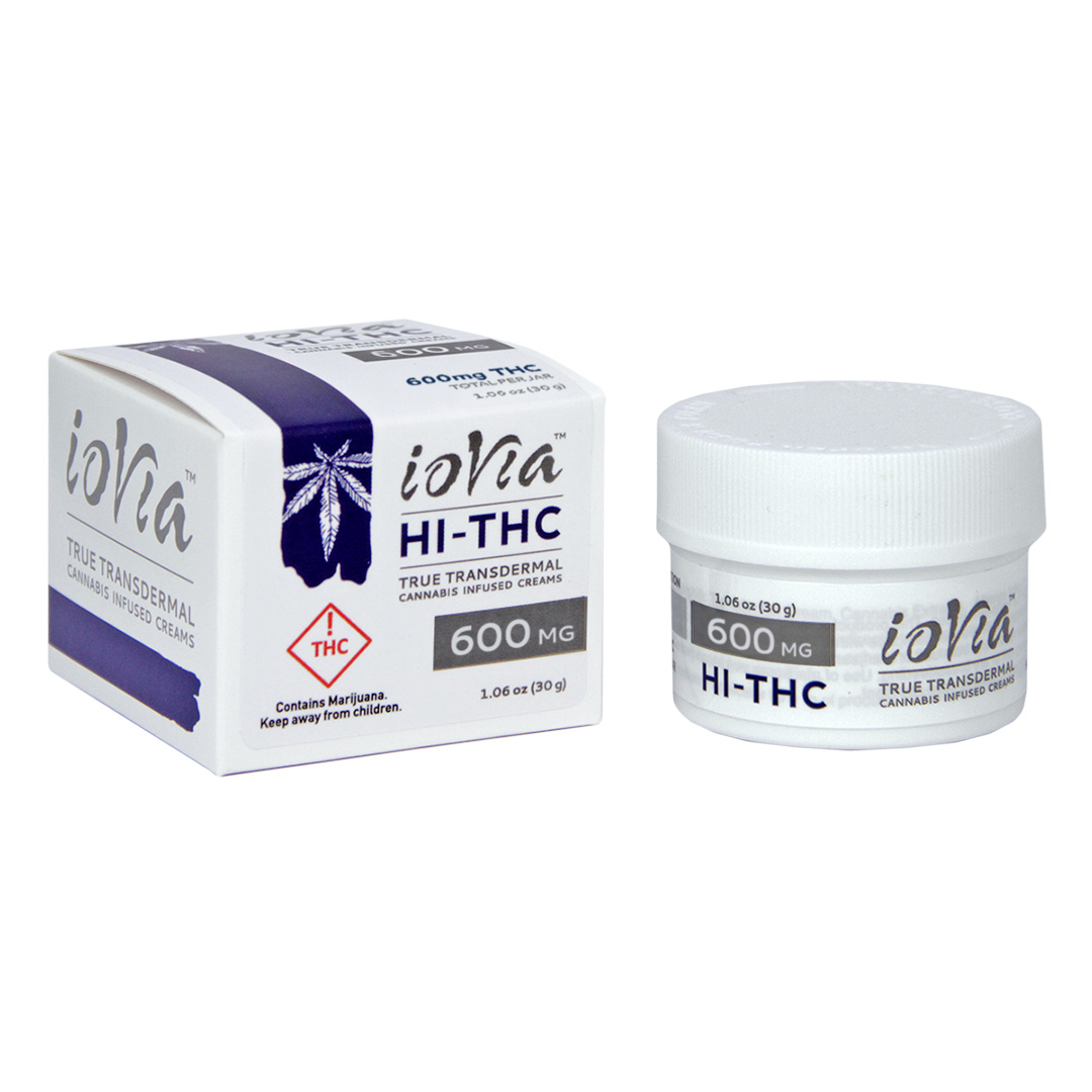 ioVia™ True Transdermal Cream HiTHC 600mg ioVia Topical Jane