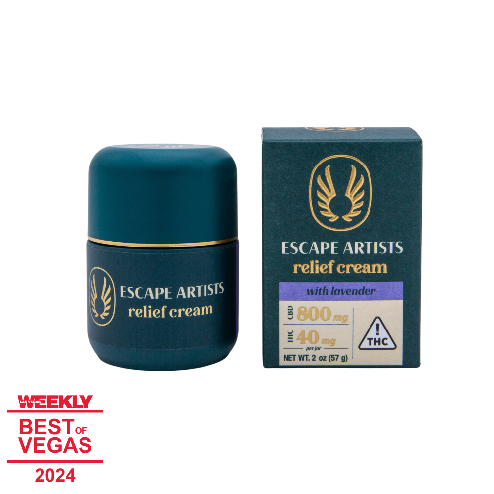 20:1 Relief Cream - Lavender [2oz] (800mg CBD/40mg THC)