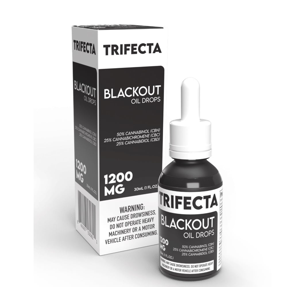 Bay State Hemp Company - Hemp-Derived CBN:CBC:CBD Blackout Oil Drops (1200mg 30mL) Bay State Hemp Company - Hemp-Derived CBN:CBC:CBD Blackout Oil Drops (1200mg 30mL)