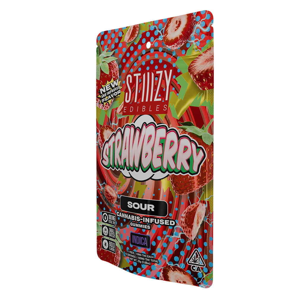 Shop Sour Strawberry [10pk] (100mg) | Canna Culture Collective