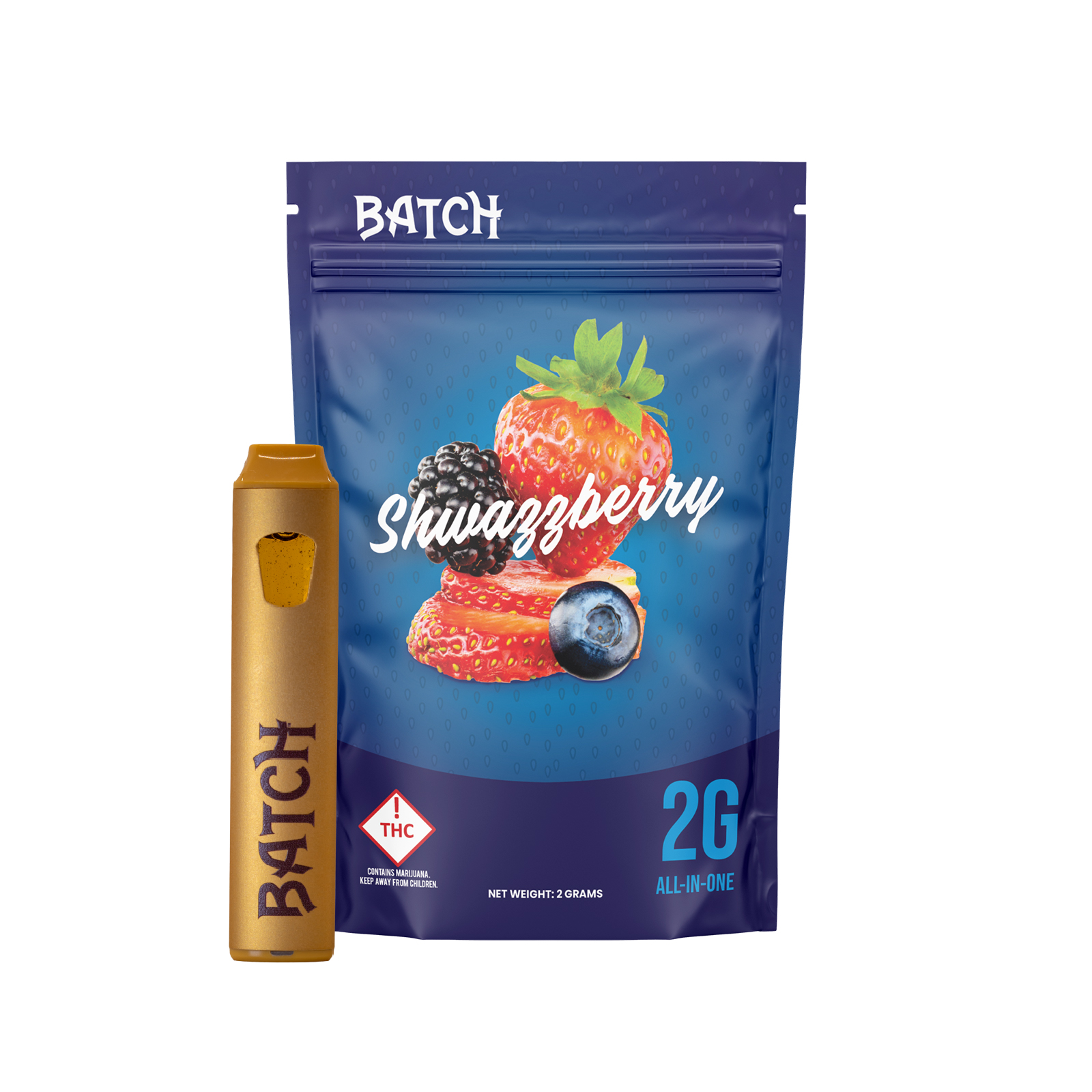 Batch | AIO | Flavors Shwazzberry | 2 g