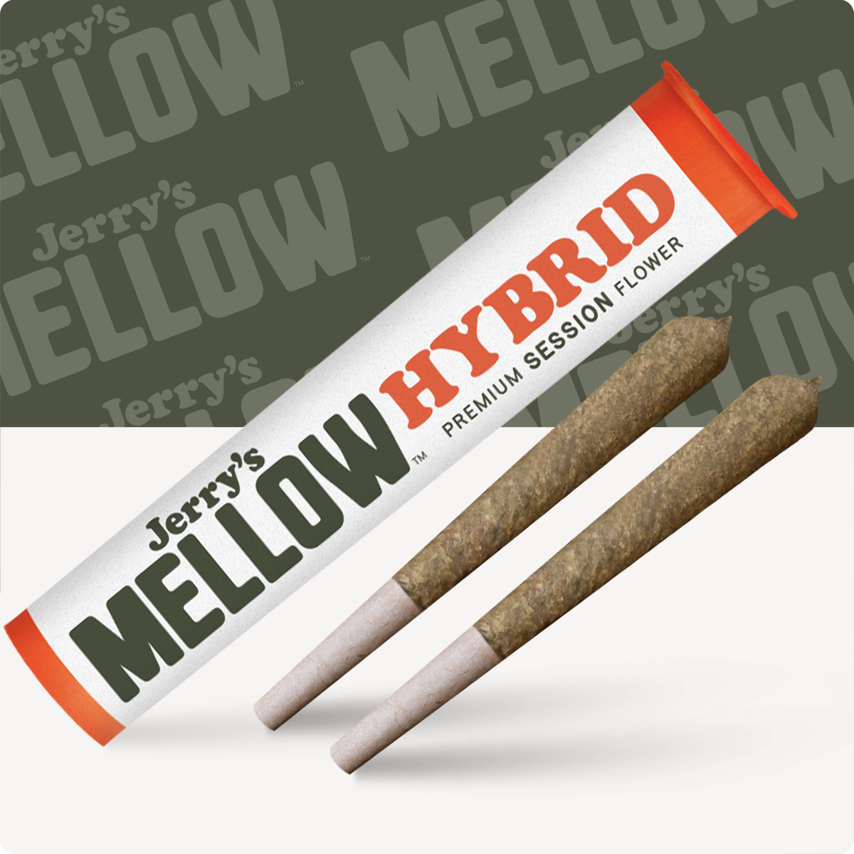 Hybrid - Mellow Mellon - Two .5g Pre-Rolls Hybrid - Mellow Mellon - Two .5g Pre-Rolls