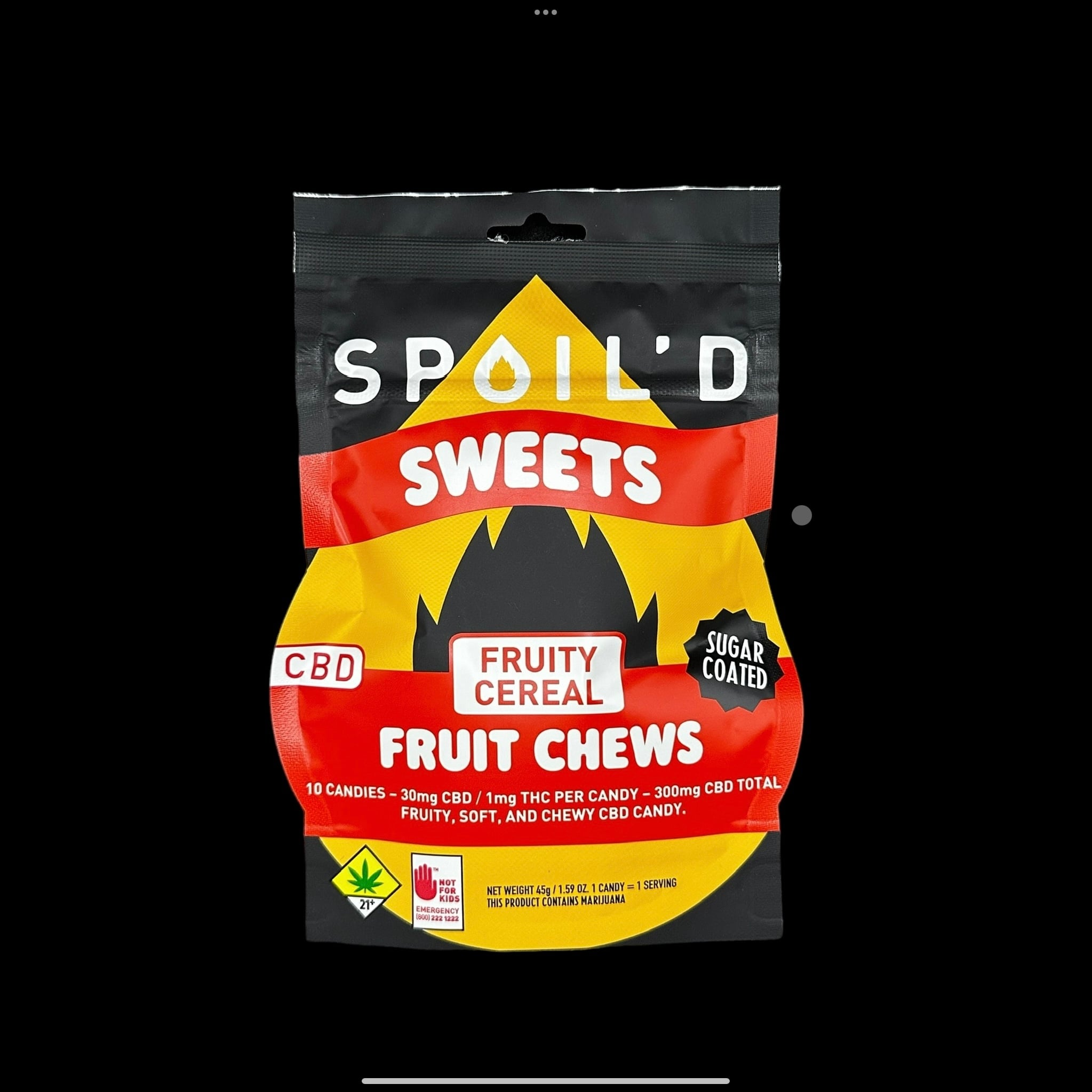 CBD Fruity Cereal Fruit Chews 30:1 [10pk] (300mg CBD / 10mg THC)