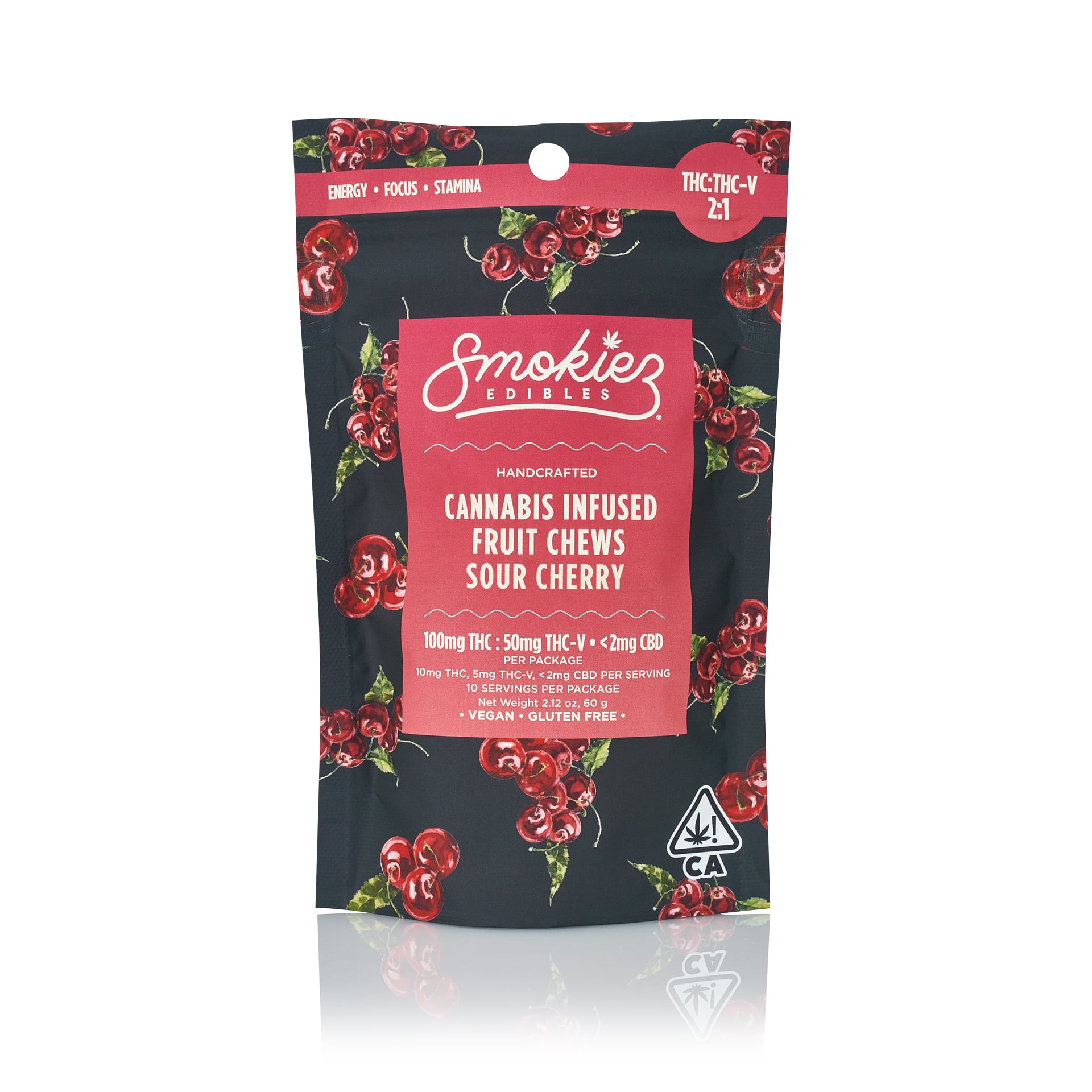2:1 Sour Cherry [10pk] (100mg THC/50mg THCV)