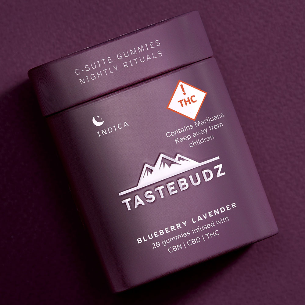 Blueberry Lavender Nightly Rituals Rosin Gummies | CBN | CBD | THC |