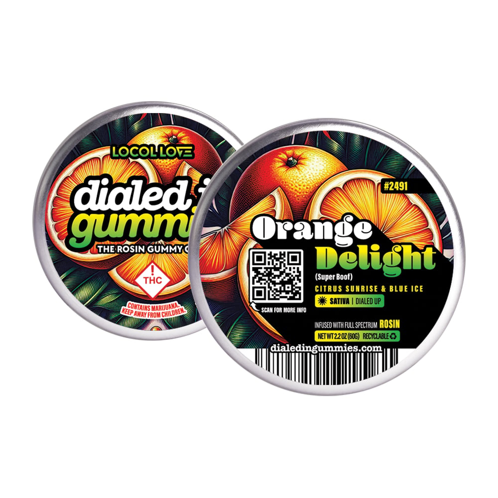 100mg - Orange Delight #2491 - Rosin Gummies (10pk)