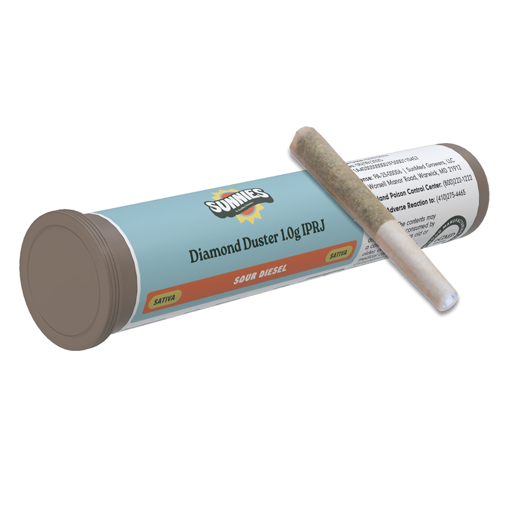 Sour Diesel Diamond Duster Pre-Roll 1.0g