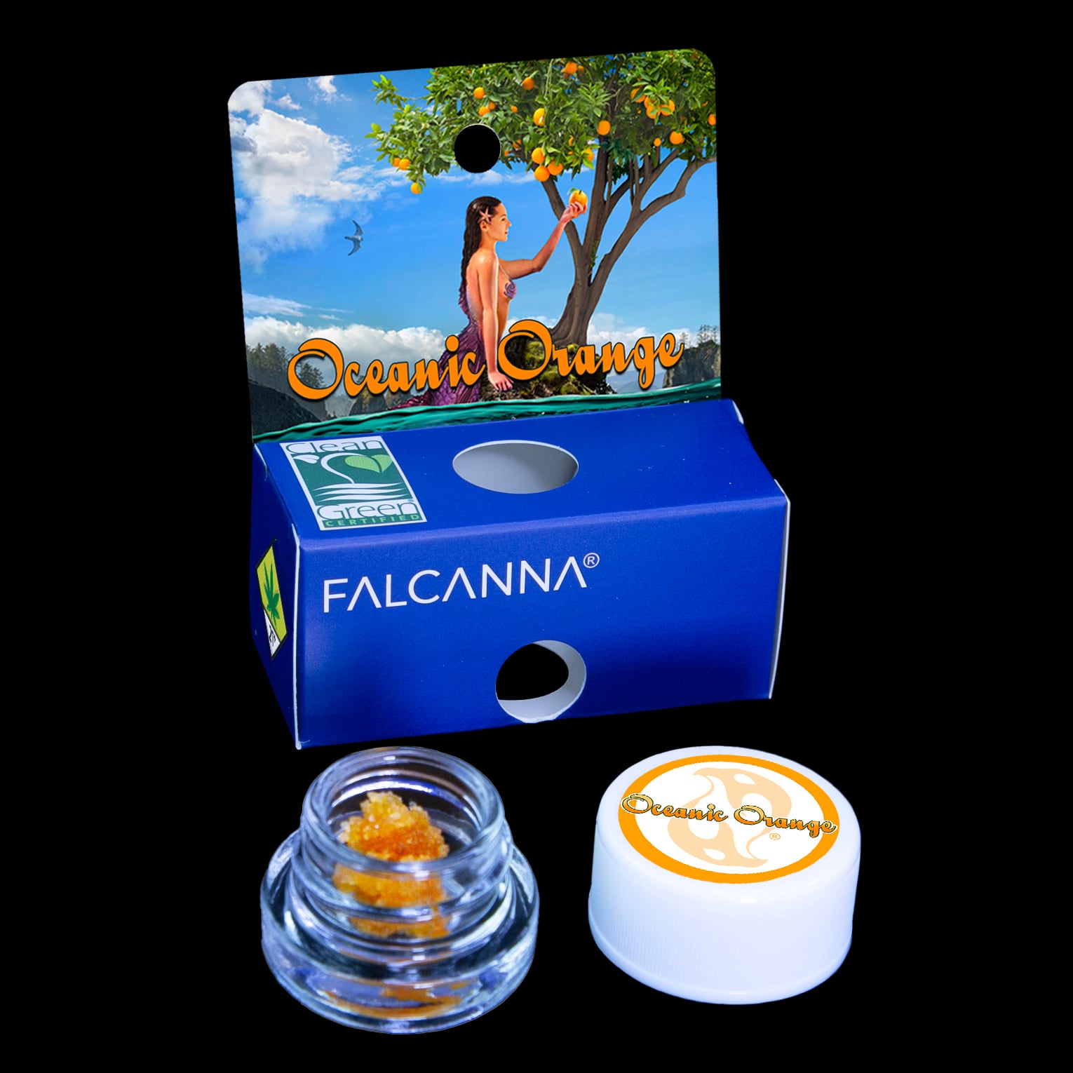 Oceanic Orange Cold Cured Sugar