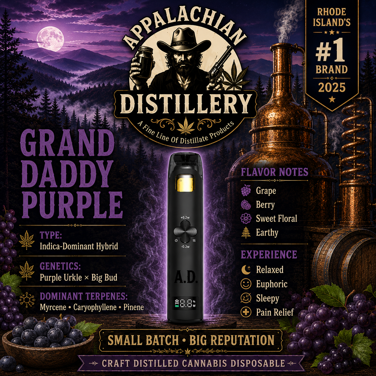 Shop Grand Daddy Purple [2000mg] | Jane