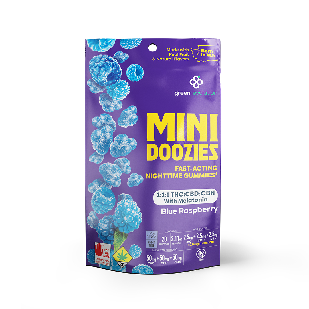 Shop Blue Raspberry w/ Melatonin 1:1:1 | Remedy Tulalip Dispensary