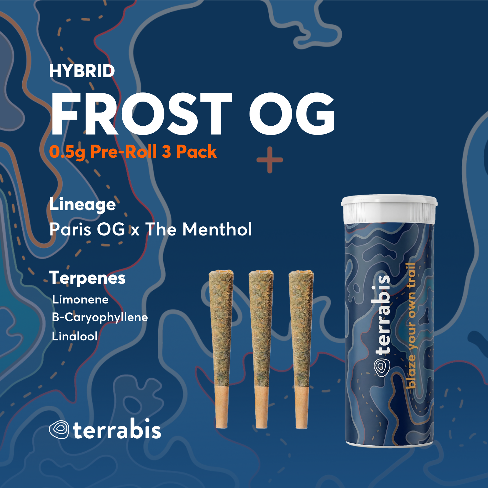 Frost OG [.5g] 3PK 1.5g Total