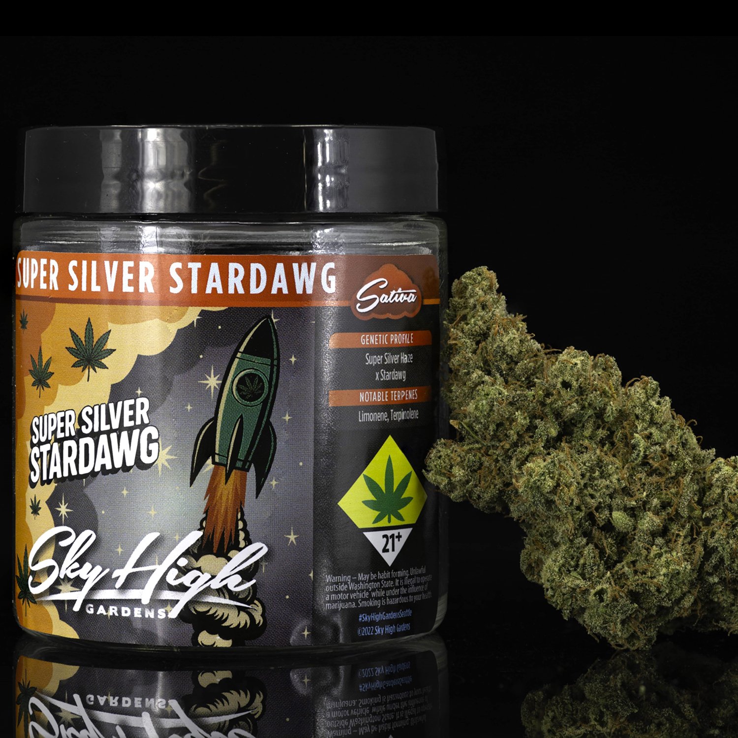 Shop Super Silver Stardawg | Clear Choice Cannabis - Tacoma