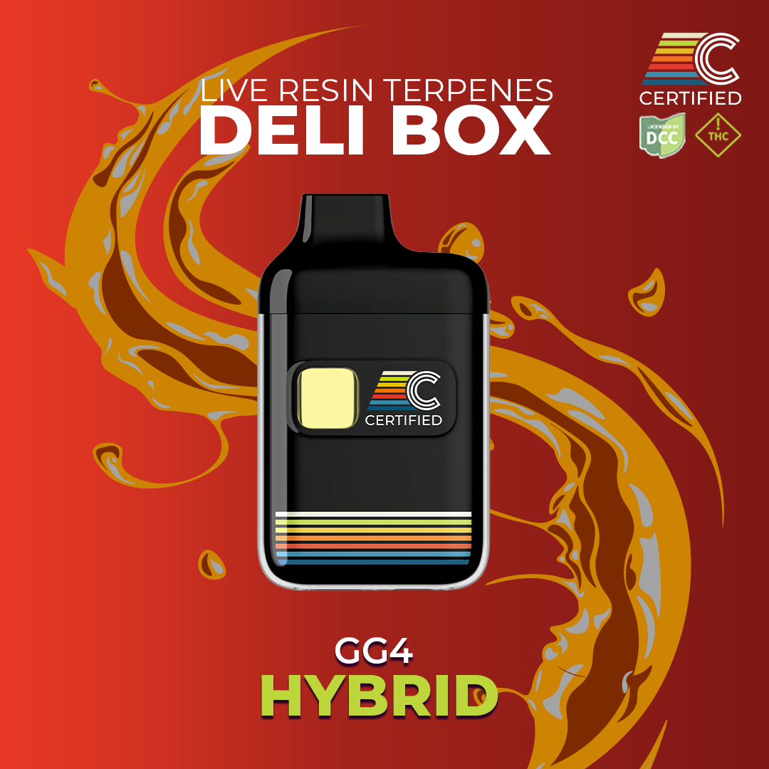 CERTIFIED CULTIVATORS - GG4 - LRT DELIBOX DISPOSABLE - [1G] - HYBRID