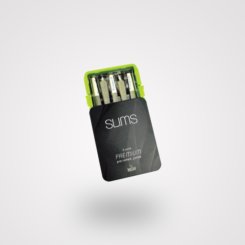 Slims -- Black Lime 98 -- Pre-Roll 5 pack -- 2.5g