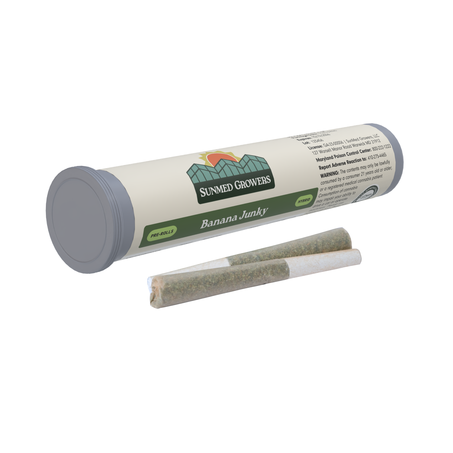 Banana Junky Pre-roll 0.5g 2-pack