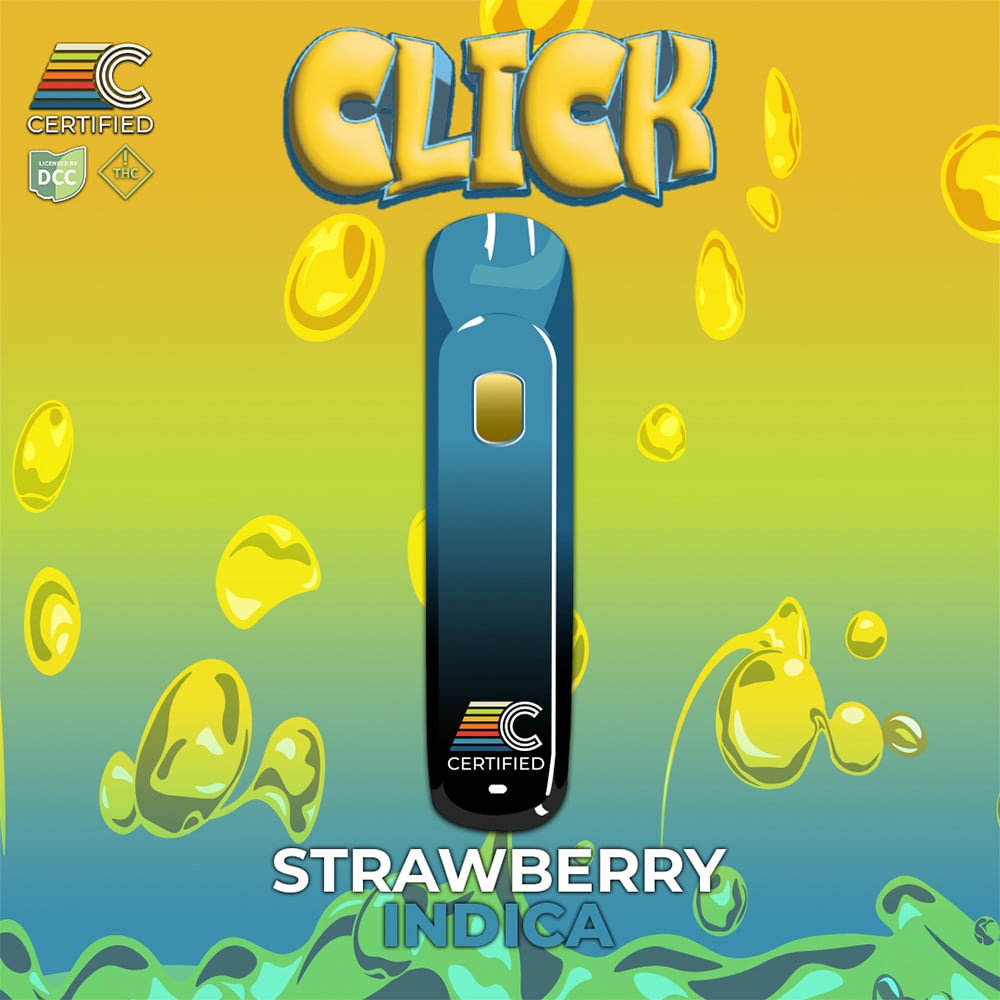 Certified Cultivators - Strawberry - CLICK Disposable - 1g
