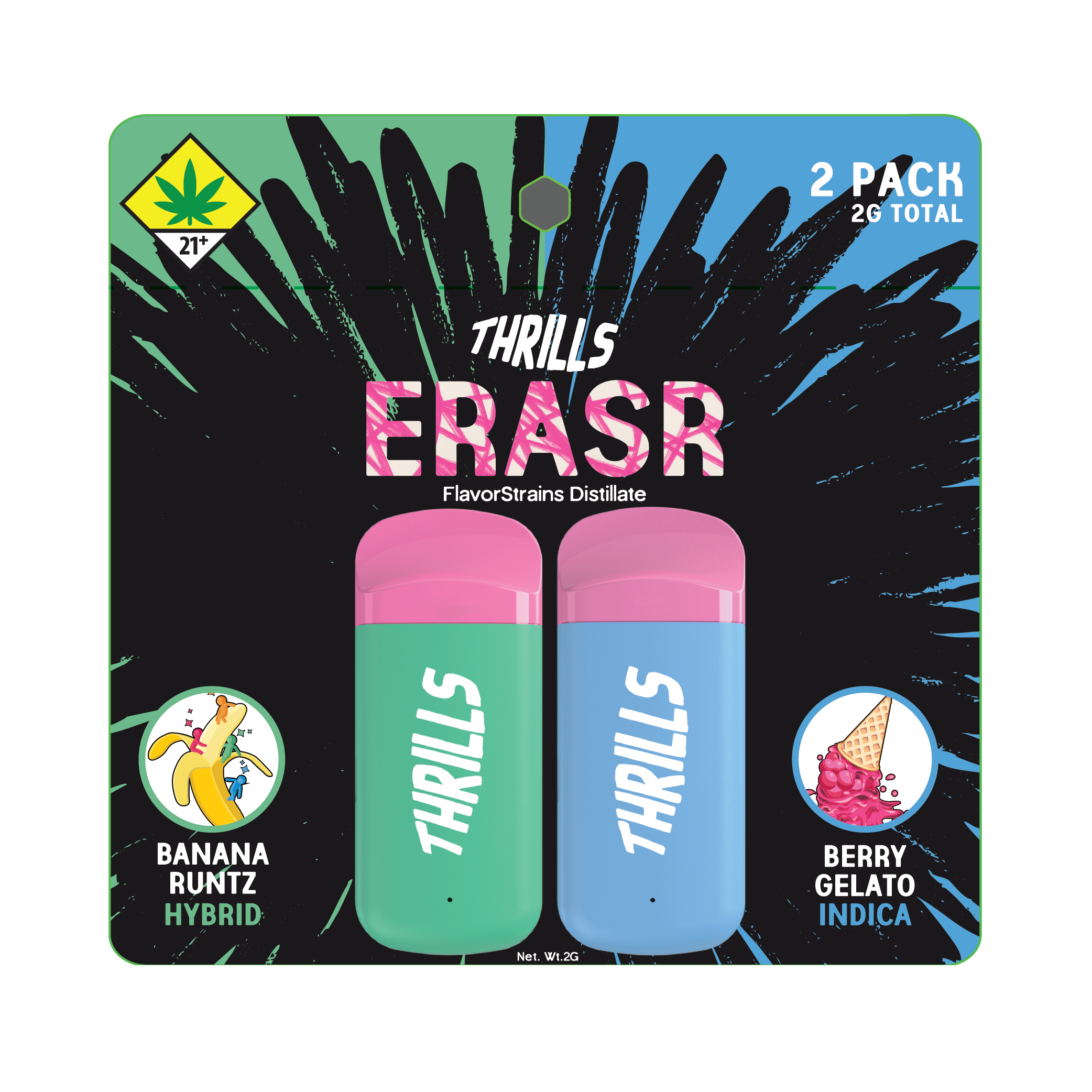 Banana Runtz x Berry Gelato [2000mg]