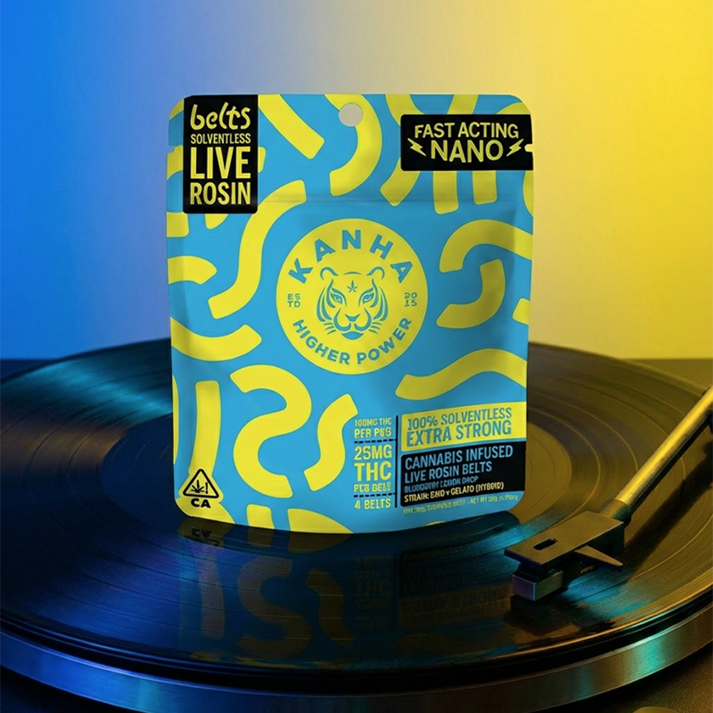 Blueberry Lemon Drop Live Rosin Belts - Hybrid [4pk] (100mg)