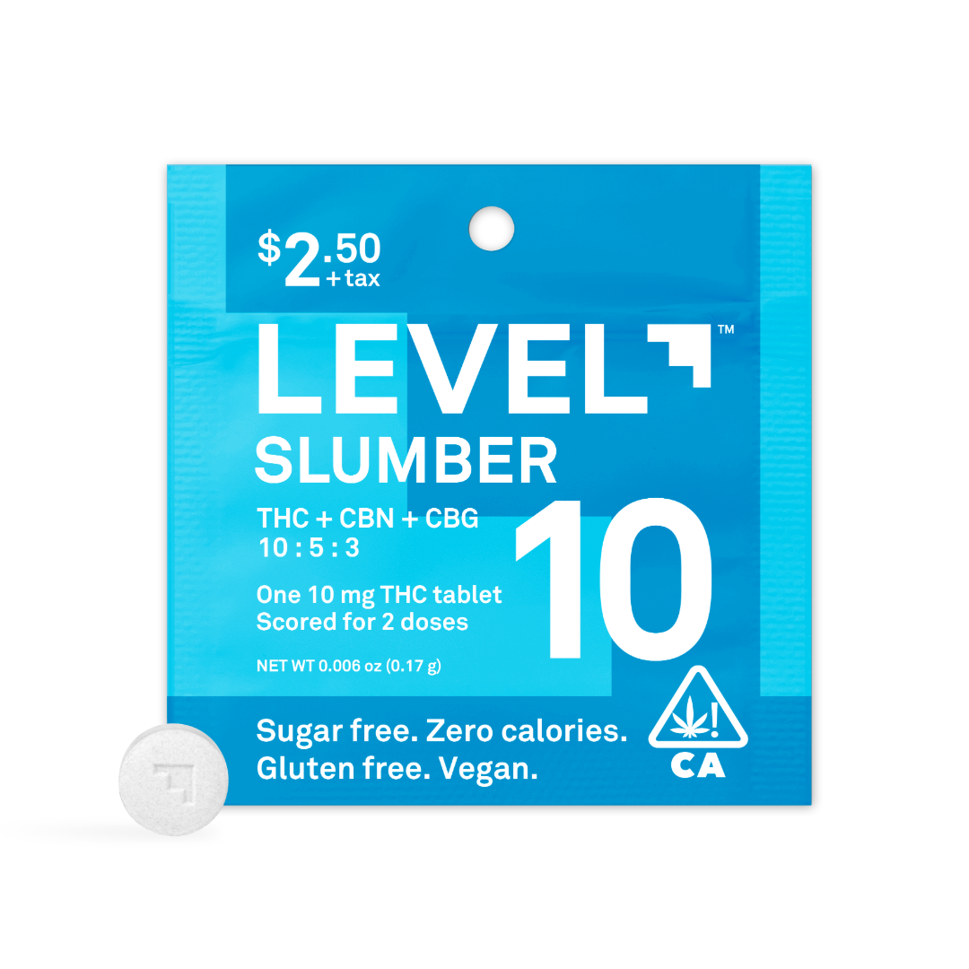 LEVEL 10 Slumber [1pk] (10mg THC/5mg CBN/3mg CBG)