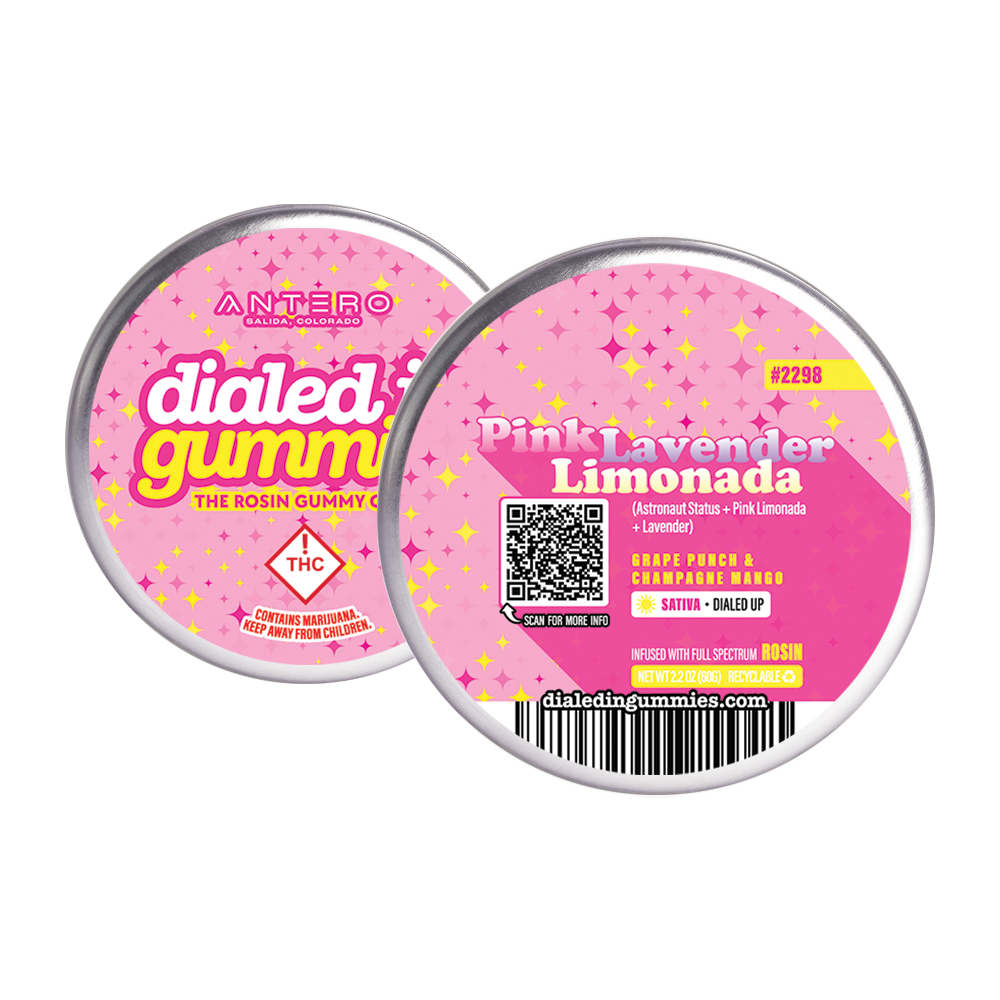 100mg - Pink Lavender Lemonada - Rosin Gummies (10pk)