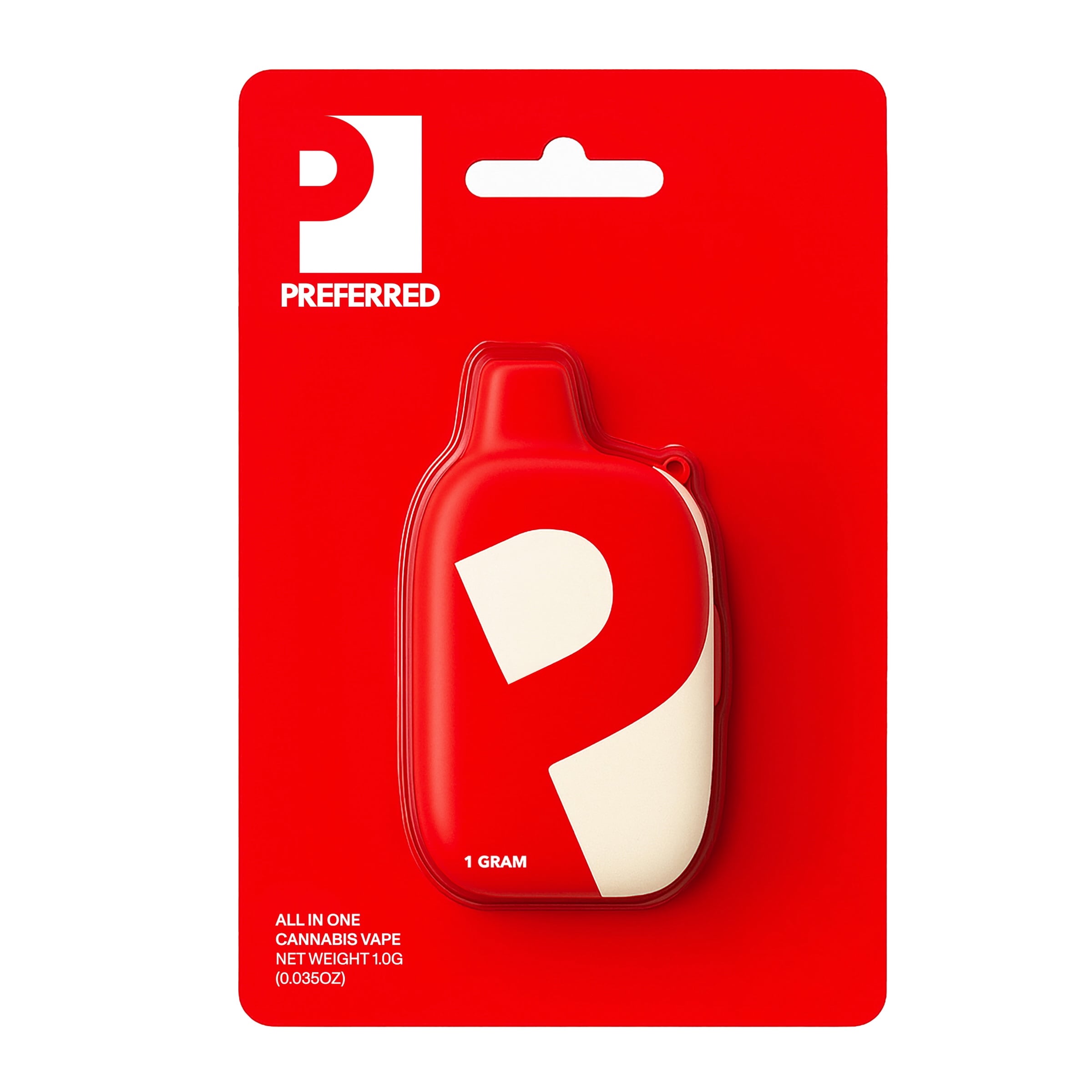 Red Paint AIO Vape [1000mg]