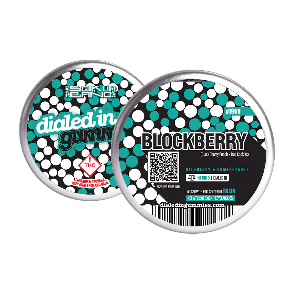 100mg - Blockberry - Rosin Gummies (10pk)