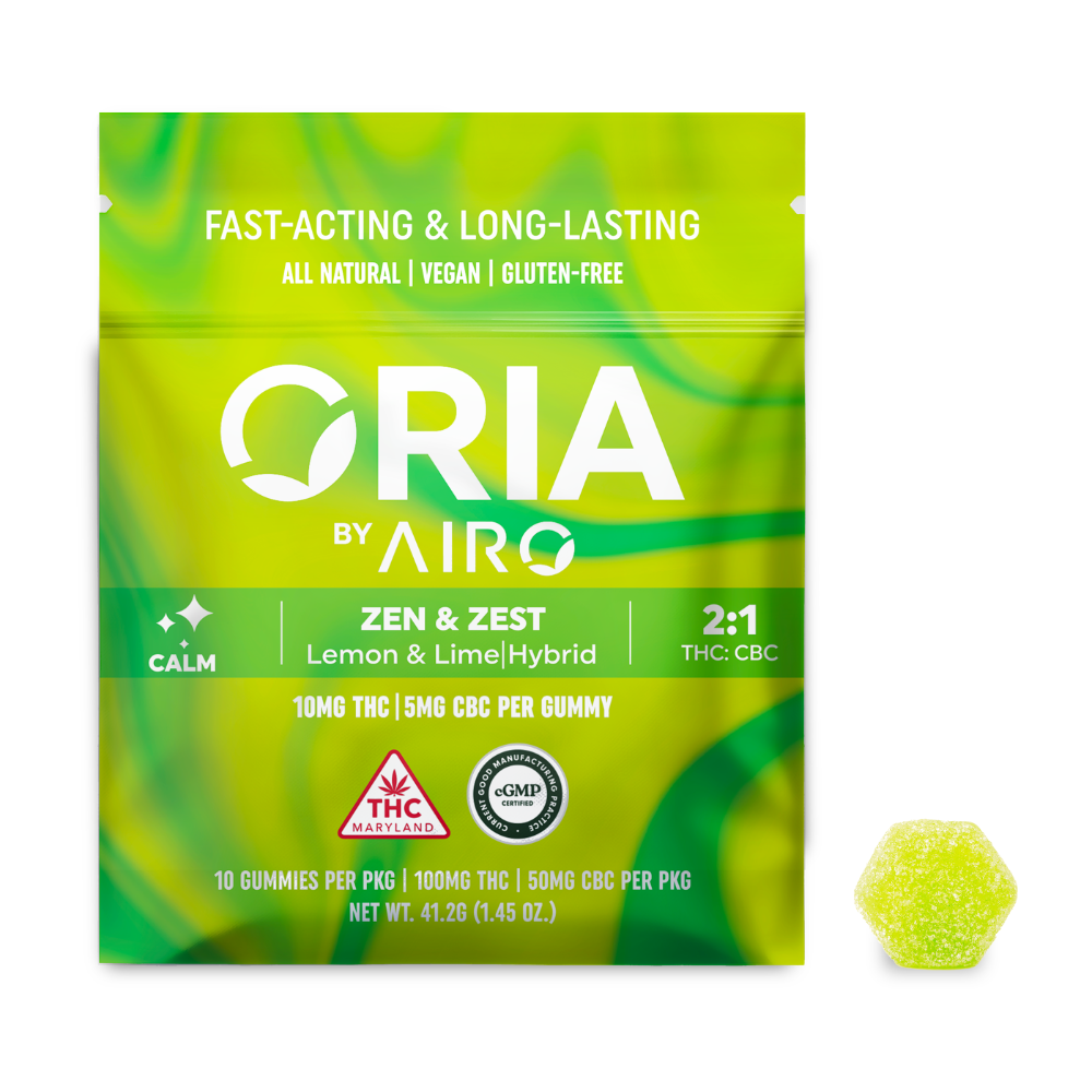 Zen & Zest - Lemon & Lime [10pk] (100mg THC/50mg CBC)