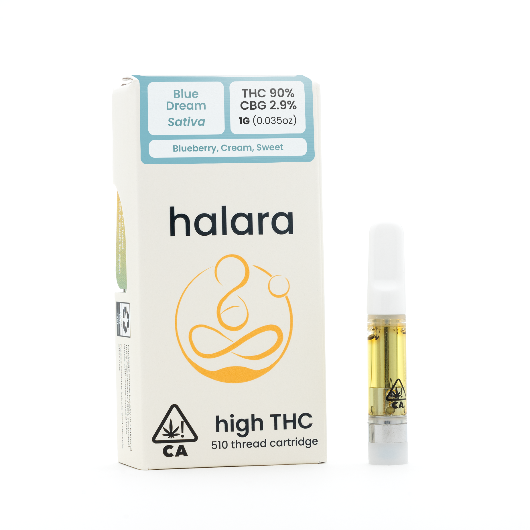 Blue Dream | Sativa - Ultra Extract High Purity Oil - 1G Vape Cartridge