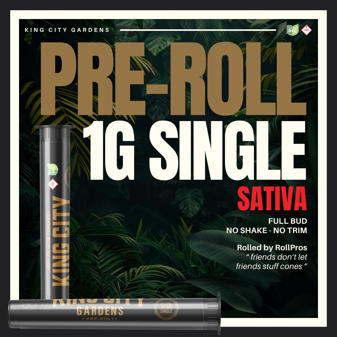KING CITY GARDENS - FIRE LIFE - PREROLL - [1G] - SATIVA
