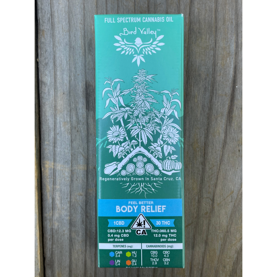 Body Relief (369mg THC/13mg CBD)