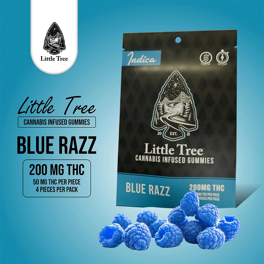 Blue Razz [4pk] (200mg)