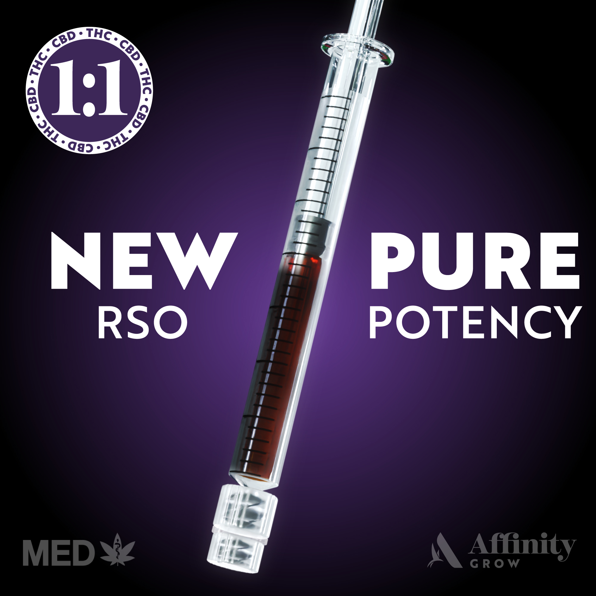 AFG Chem Roll RSO Syringe T703 I 00668 1 mL