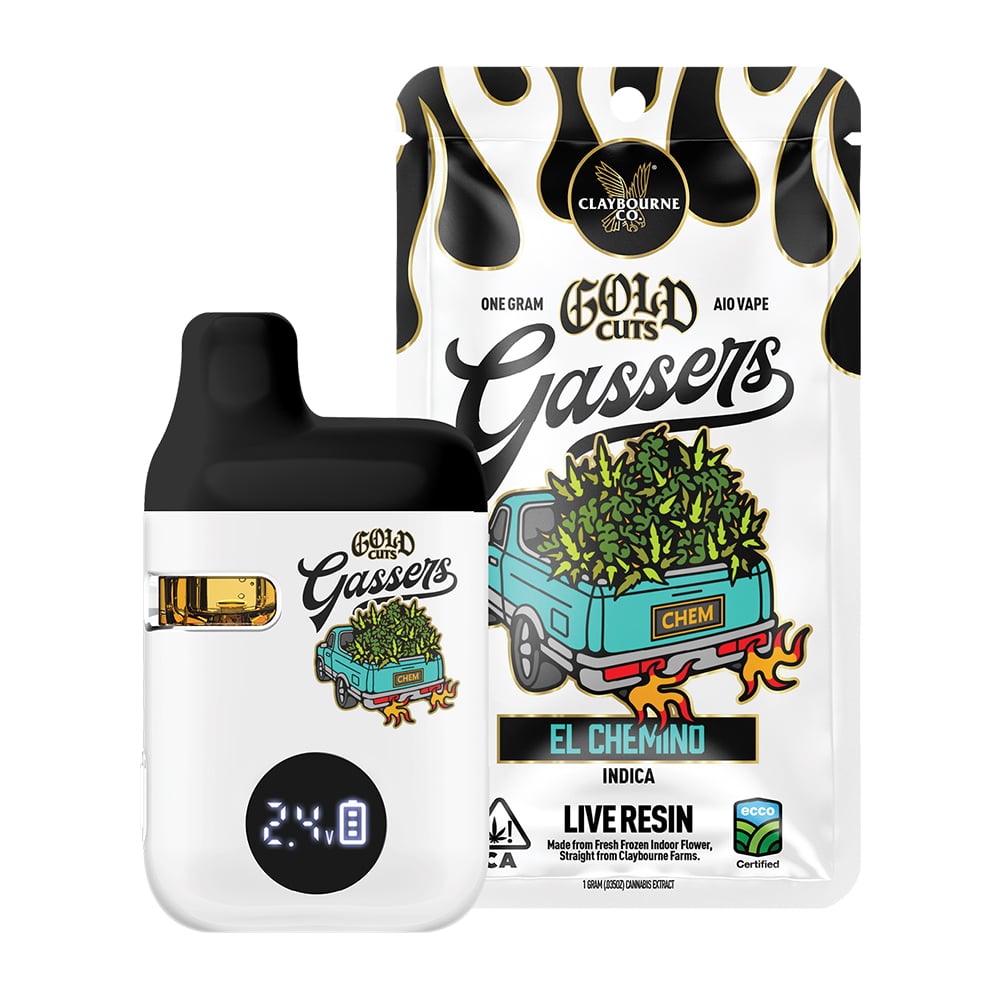 El Chemino (1g) - Gassers All-In-One Gold Cuts Live Resin Vape