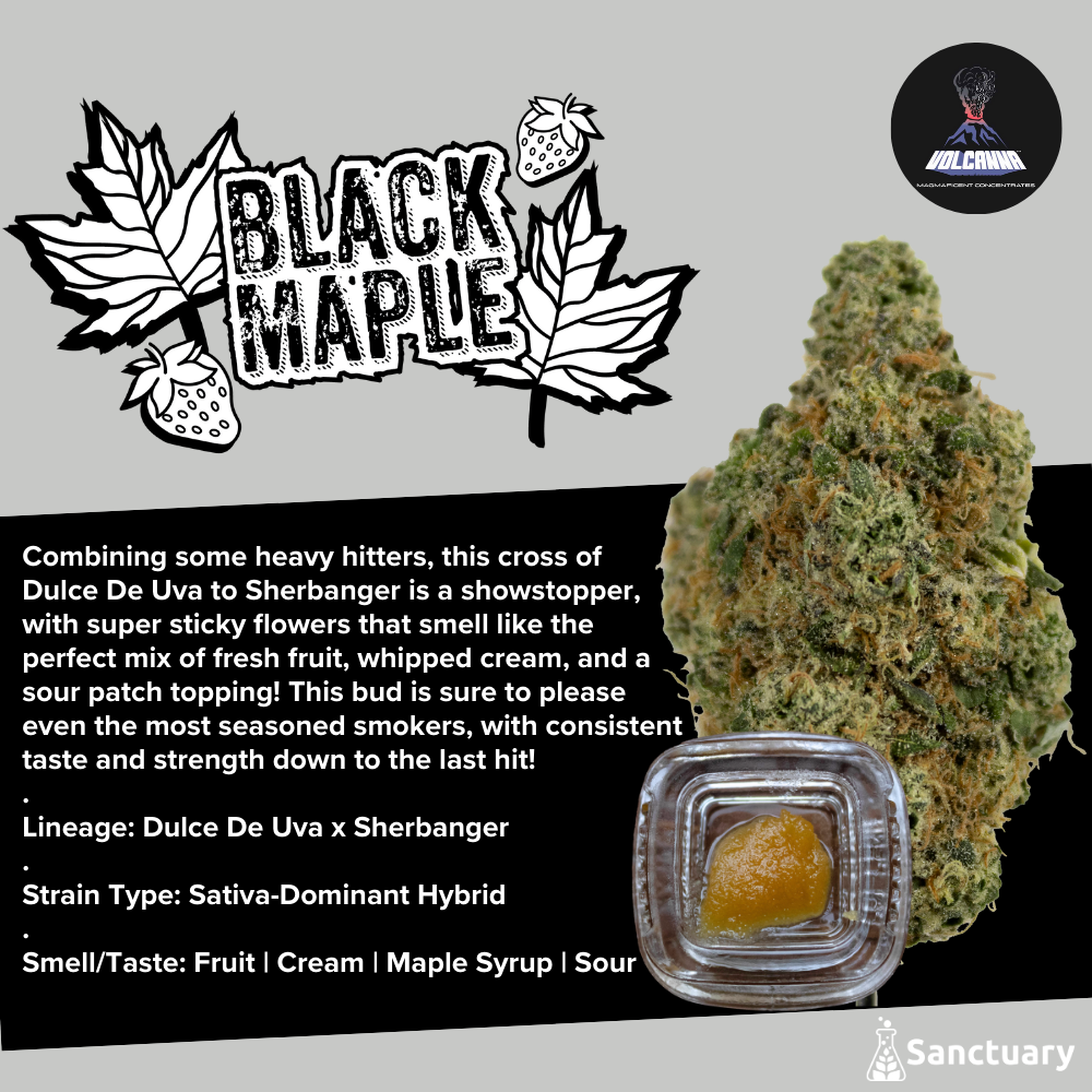 Sauce Black Maple Cured Resin