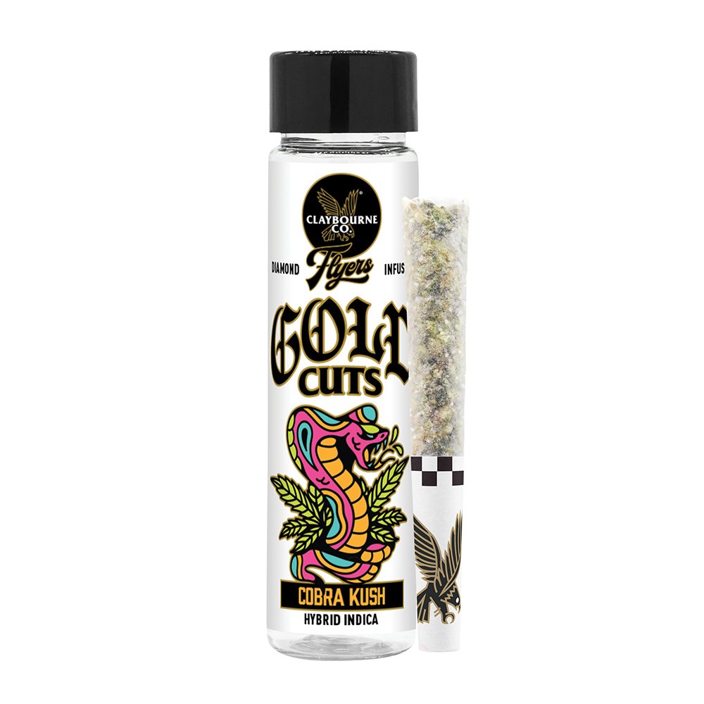 Cobra Kush (1g) - Diamond Infused Flyers Pre-Rolls Cobra Kush (1g) - Diamond Infused Flyers Pre-Rolls