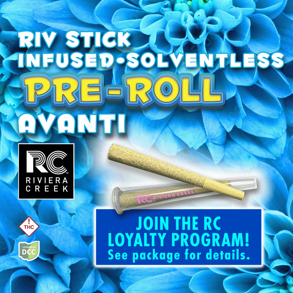 RIVIERA CREEK - AVANTI - INFUSED PREROLL - [1G] - INDICA