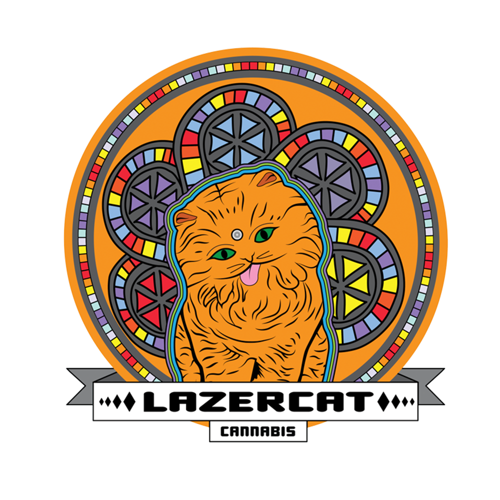 Tangerine (100mg) Lazercat Rosin Gummies The Green Solution