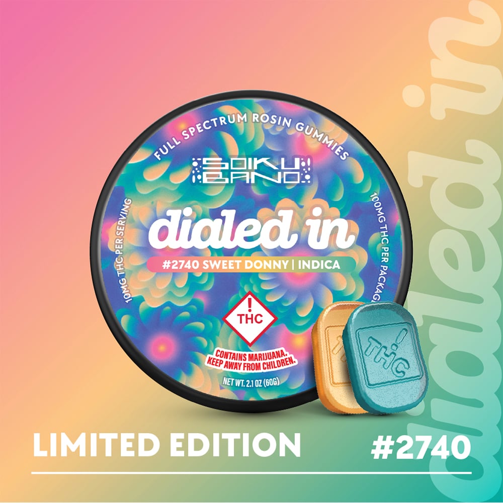 100mg - Sweet Donny #2740 - Rosin Gummies (10pk)