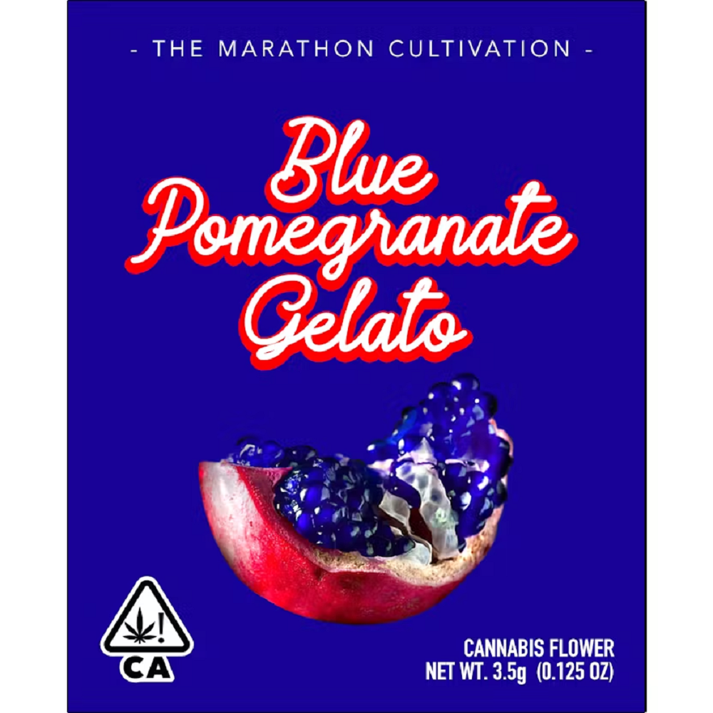 Blue Pomegranate Gelato
