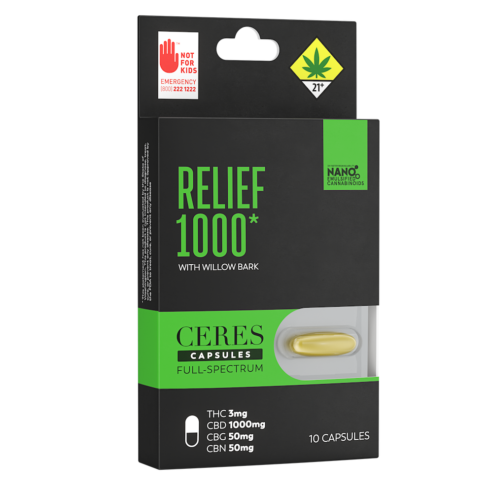 Shop Relief 1000 [10pk] (1000mg CBD/3mg THC/50mg CBN/50mg CBG
