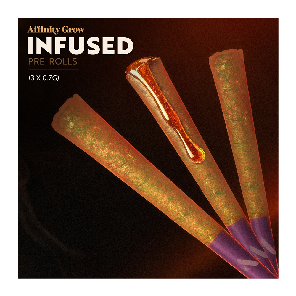 Affinity Grow - Alien OG (H) Infused Pre-Roll 3pk (2.1g) C0090000958 Affinity Grow - Alien OG (H) Infused Pre-Roll 3pk (2.1g) C0090000958